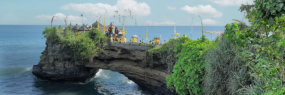 Circuit â Bali avec le temple de Tanah Lot
