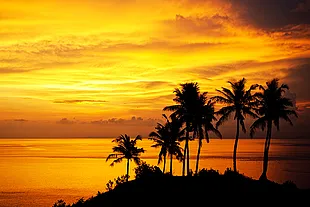 Coucher de soleil à Lombok